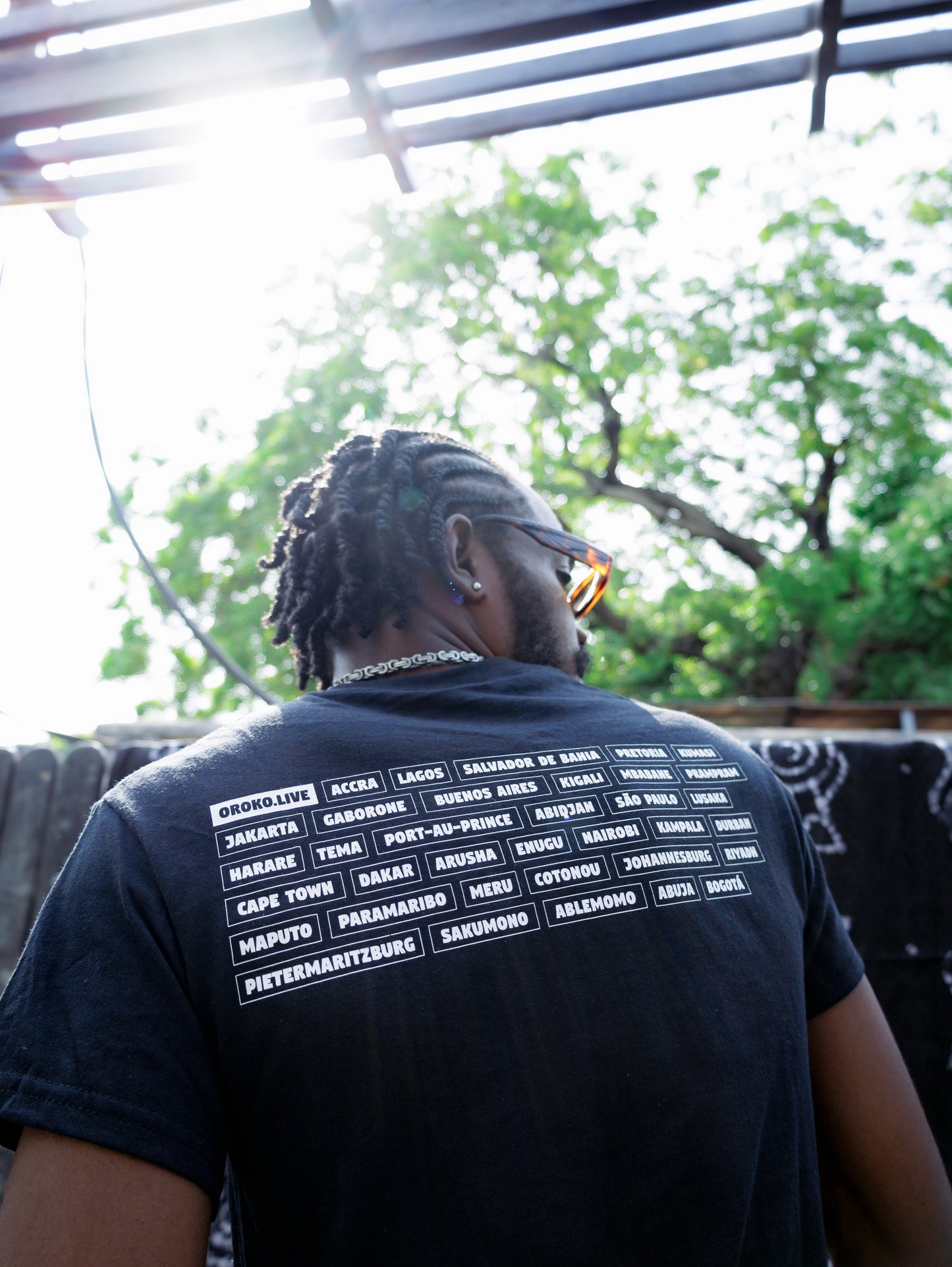 Oroko Radio Logo T-Shirt (Black)