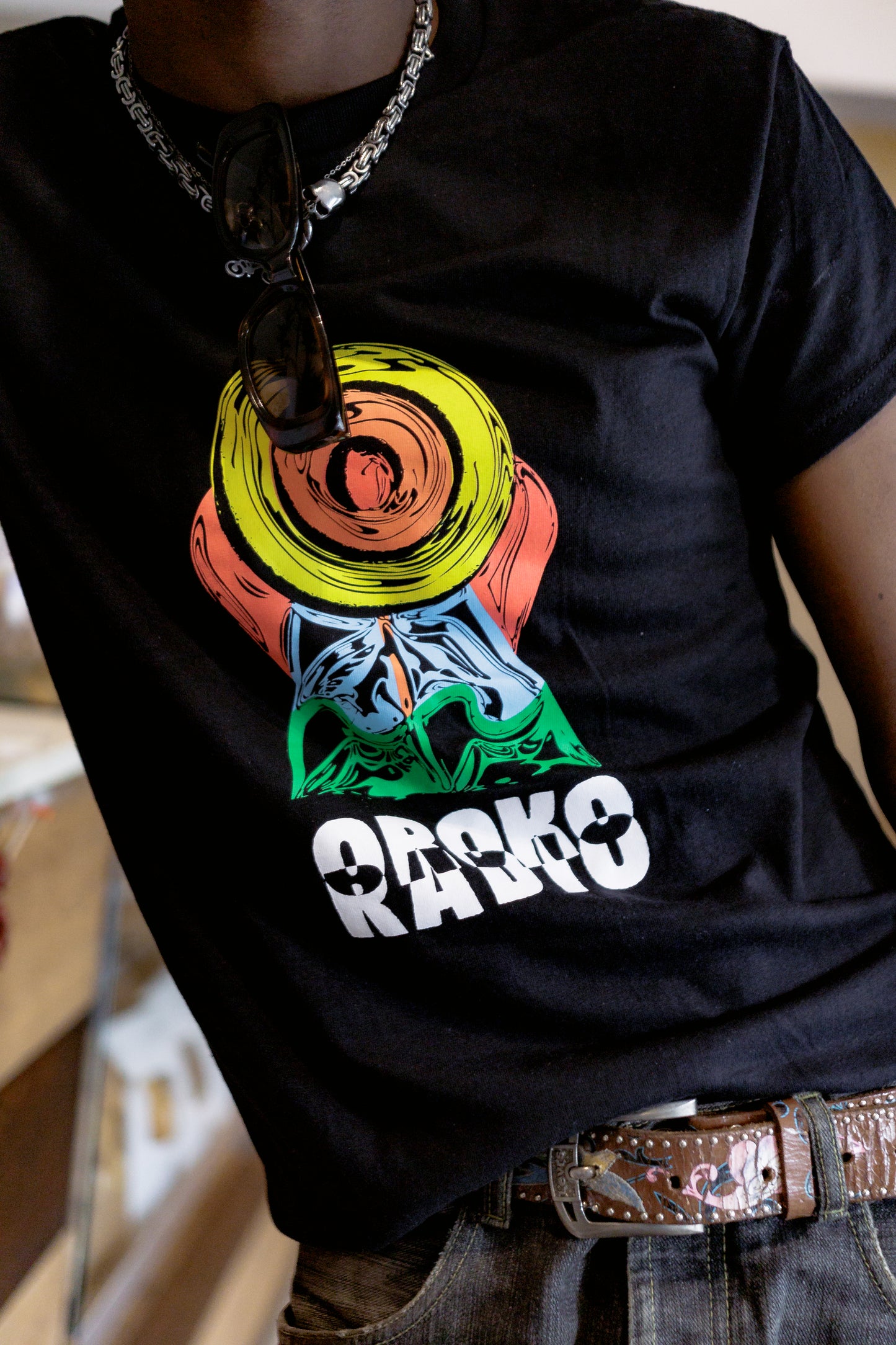 Oroko Radio Logo T-Shirt (Black)