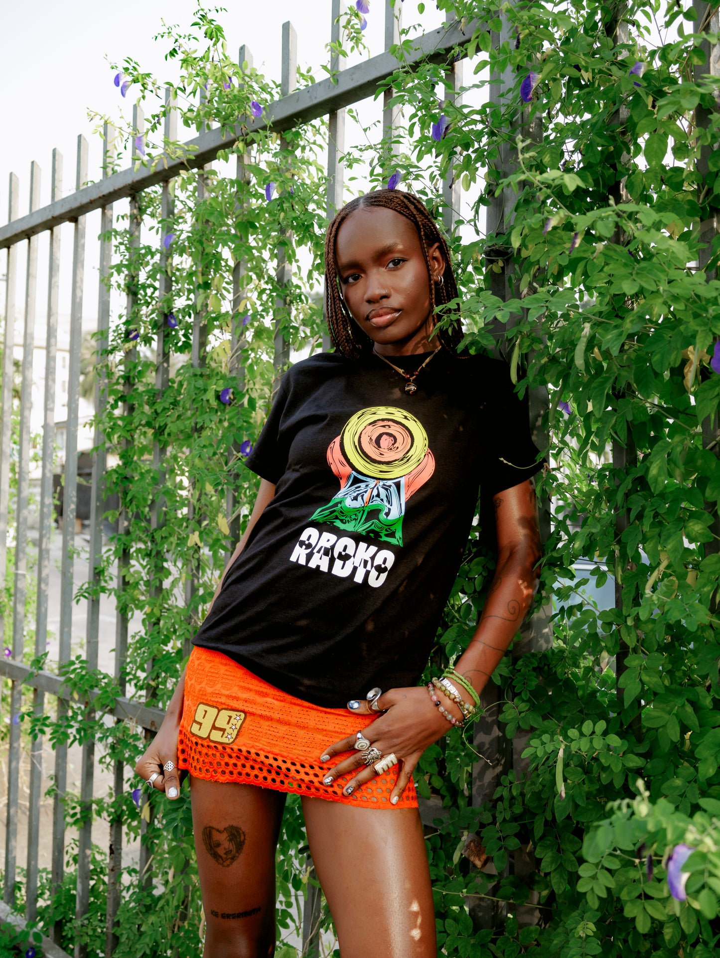 Oroko Radio Logo T-Shirt (Black)