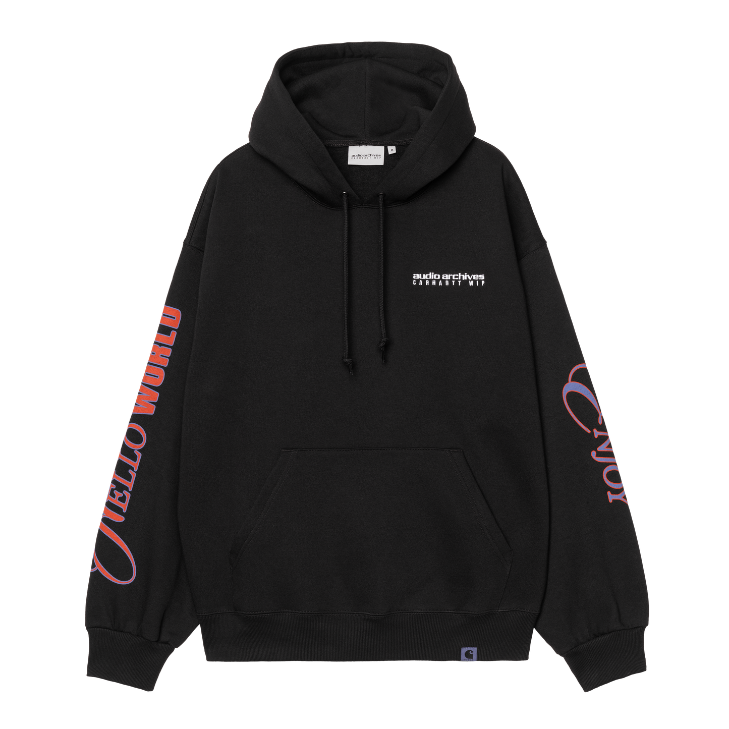 Carhartt WIP Audio Archives Hooded Sweatshirt (Black)