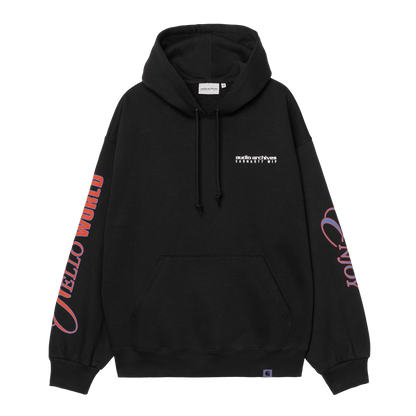 Carhartt WIP Audio Archives Hooded Sweatshirt (Black)
