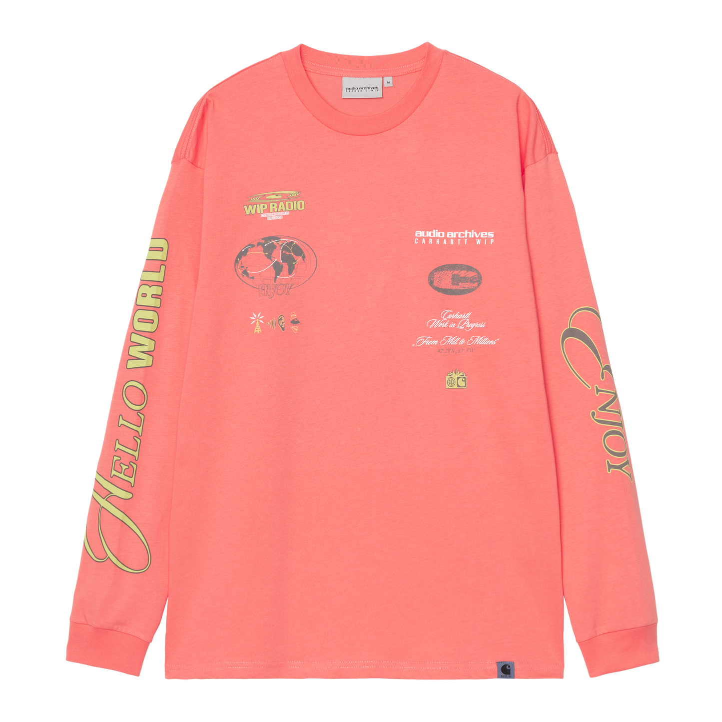 Carhartt WIP Audio Archives T-Shirt (Orange)