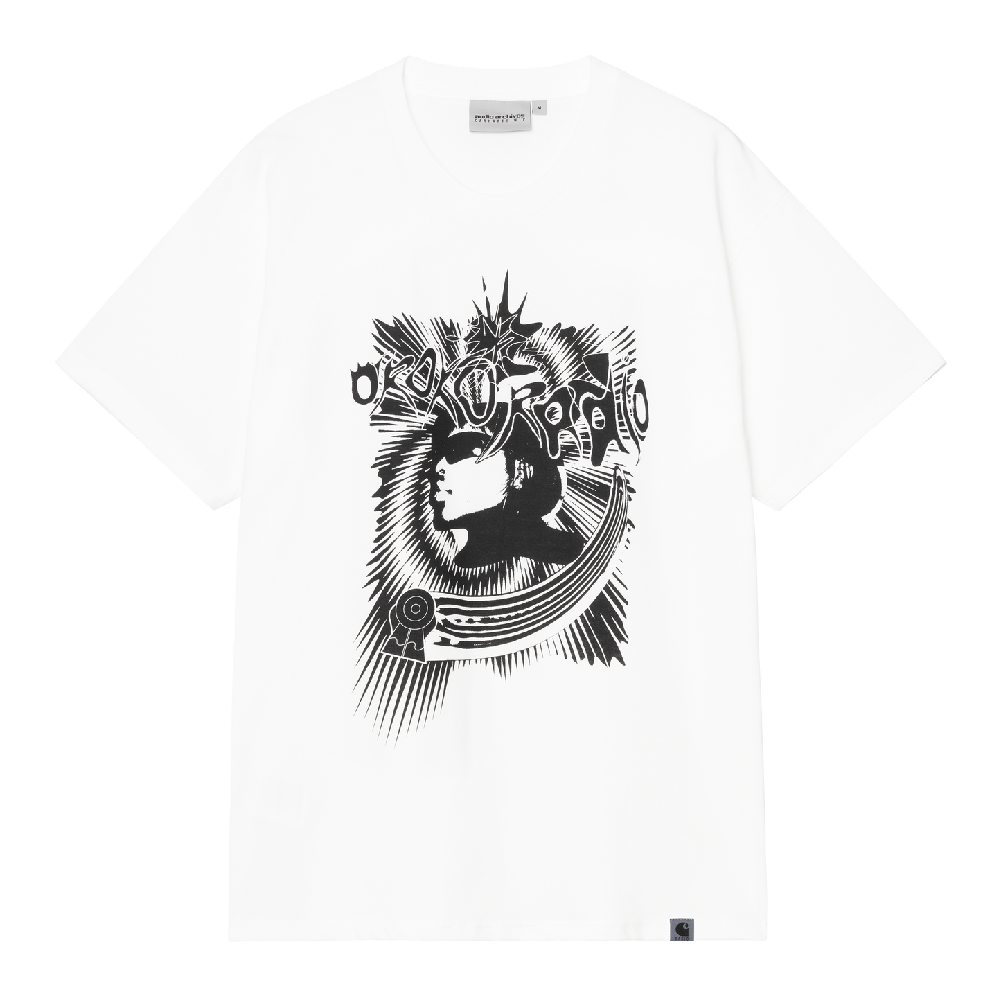 Oroko Radio x Carhartt WIP Audio Archives T-Shirt (White)