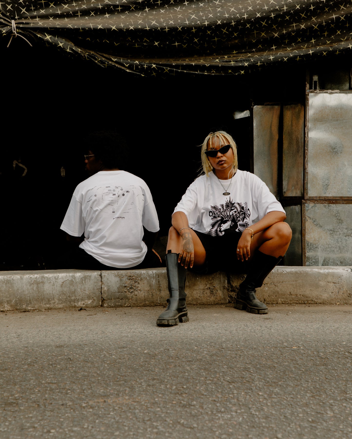 Oroko Radio x Carhartt WIP Audio Archives T-Shirt (White)